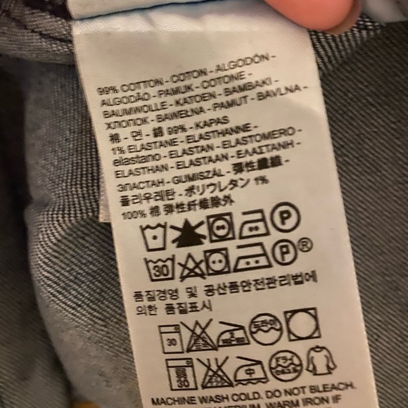 Levi’s cropped style trucker denim jacket - Picture 3 of 4